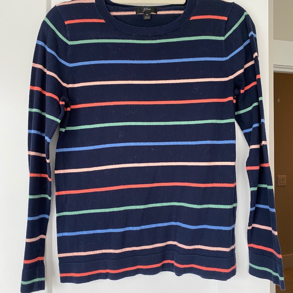 J. Crew Striped Long Sleeve